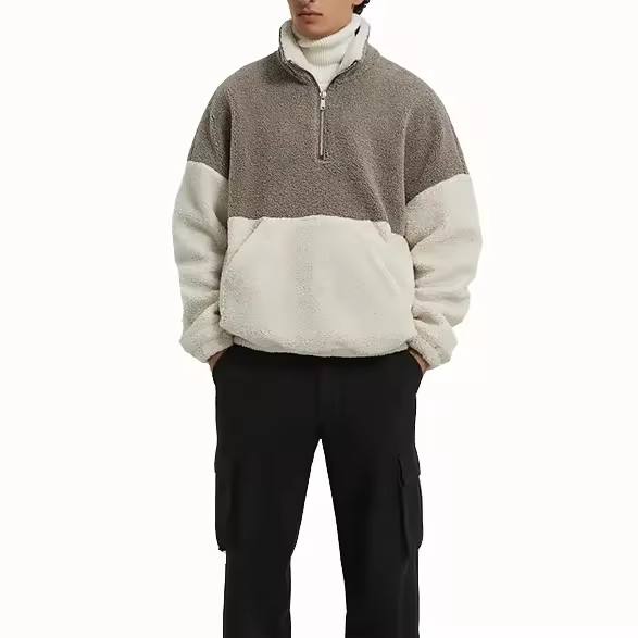 Mens Half Zip Fleece Pullover2 Mens Half Zip Fleece Pullover2
